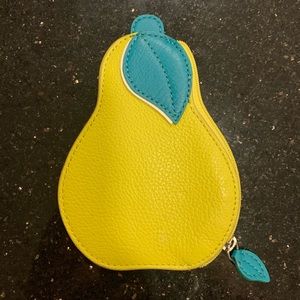 Coach pear coin purse